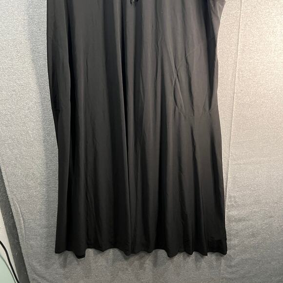 Attitudes by Renee Petite Lace Front Maxi Dress Black 3XP - Picture 8 of 16